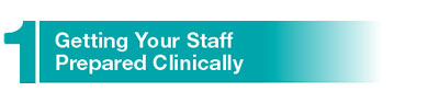 1. Getting Your Staff Prepared Clinically