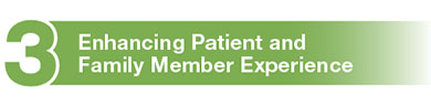 3. Enhancing Patient and Family Member Experience