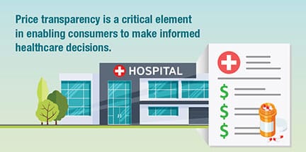 Price transparency is a critical element in enabling consumers to make informed healthcare decisions.